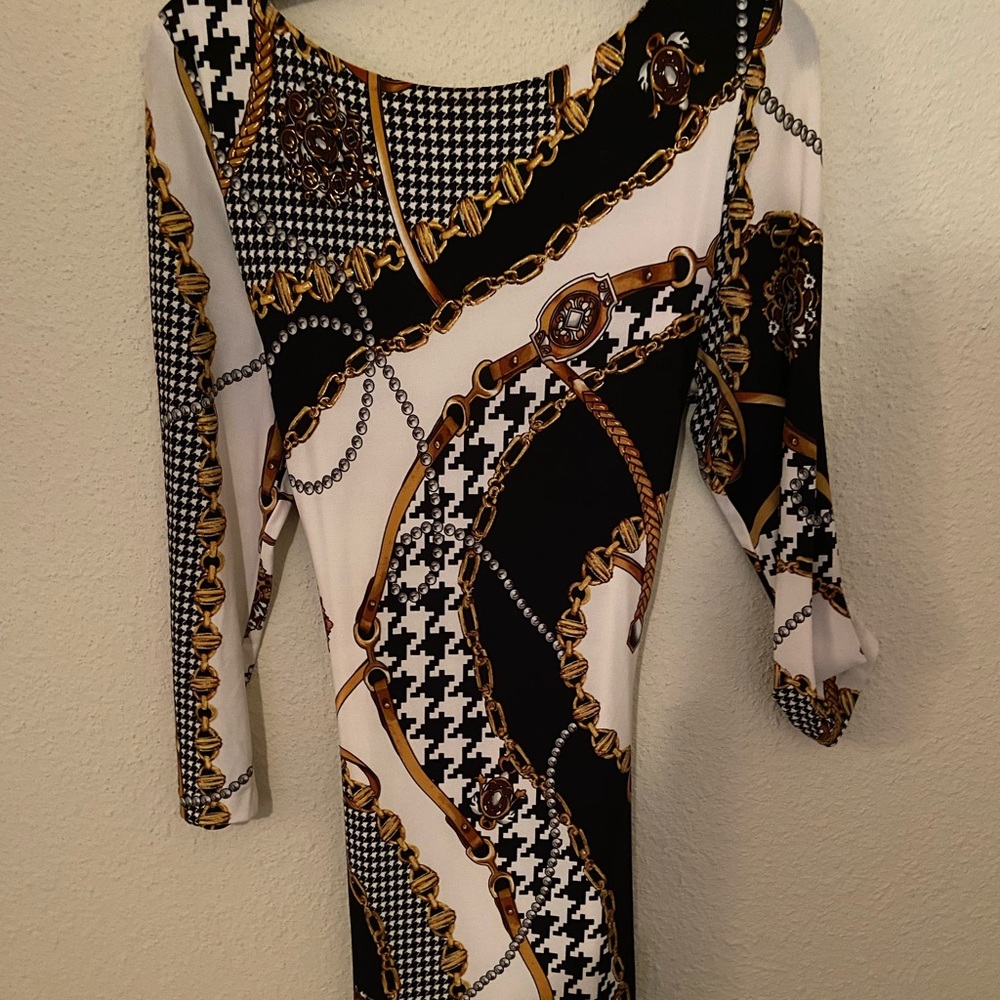 COPY - Black multiple colored dress